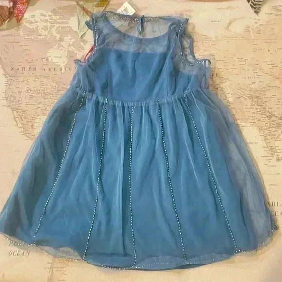 🆕Ruby & Bloom Tulle And Beaded Top Tunic Size 12 - Picture 7 of 9